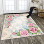 Conceptum Els1809 Alfombra de Pasillo de Terciopelo Multicolor 100 x 200 cm